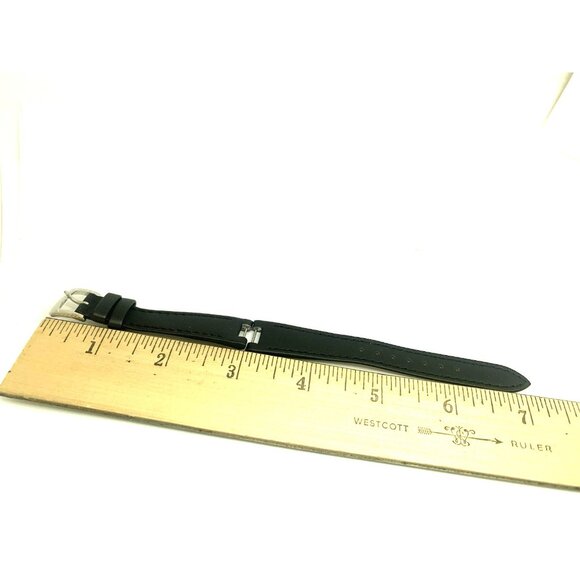 Raymond Weil Women's Watch V1.17 Replacement Band Black Leather Strap 16mm Lug - Picture 7 of 7